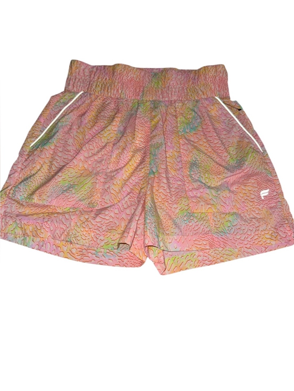 Fabletics Pastel Multi-Print Elastic Waist Shorts